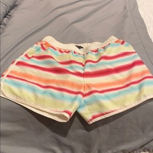 Bathing suit shorts.